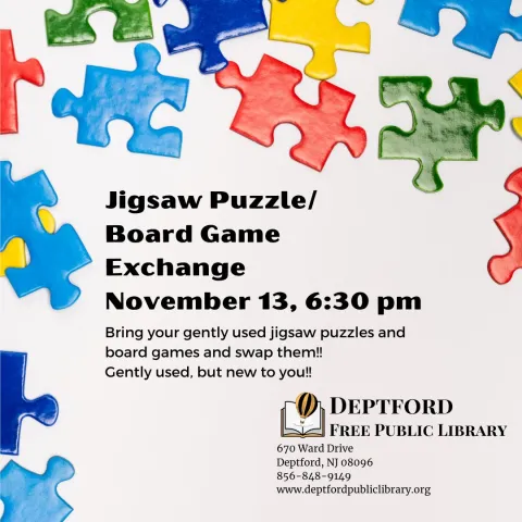 Jigsaw Puzzle/Board Game Exchange