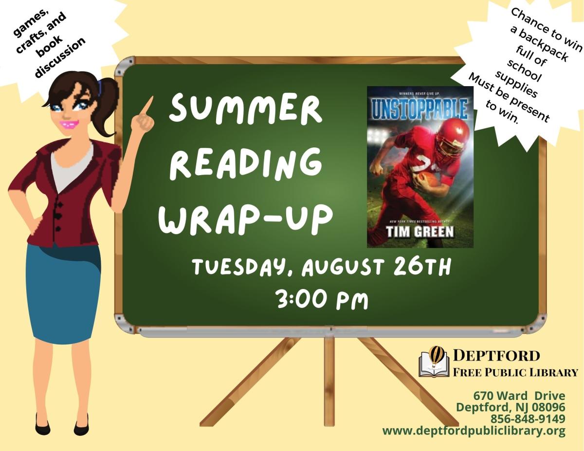 Middle School Summer Reading Book Discussion